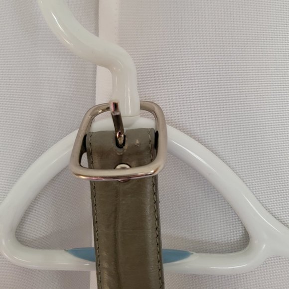 Vintage Volcom gray leather belt - 36" - Picture 2 of 5